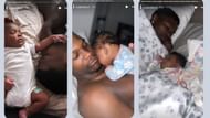 Jeanie Robel story featuring Anthony Edwards and daughter. (Credits: @coutureinc2/Instagram)